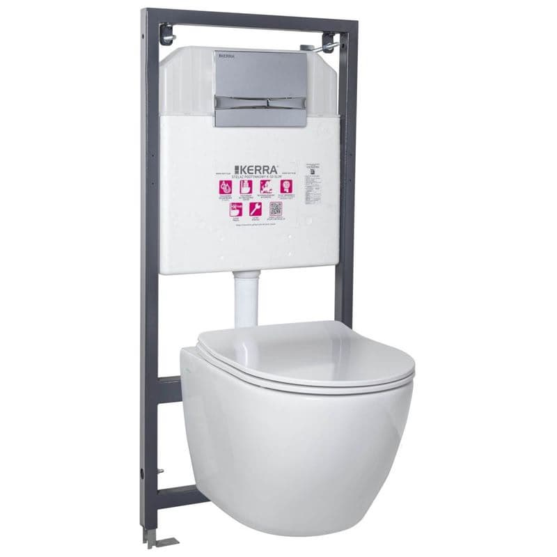 KERRA - Inštalačný set WC Delos/Adriatic CHR 5907548115867 1
