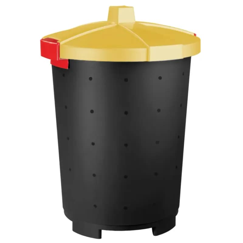 Odpadkový kôš 45l Mattis žltý 1