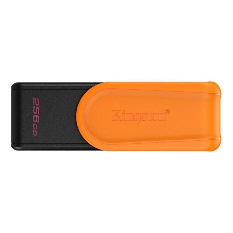 Kingston Flash Disk 256GB USB3.2 Gen 1 DataTraveler Exodia S (Black + Orange) 1