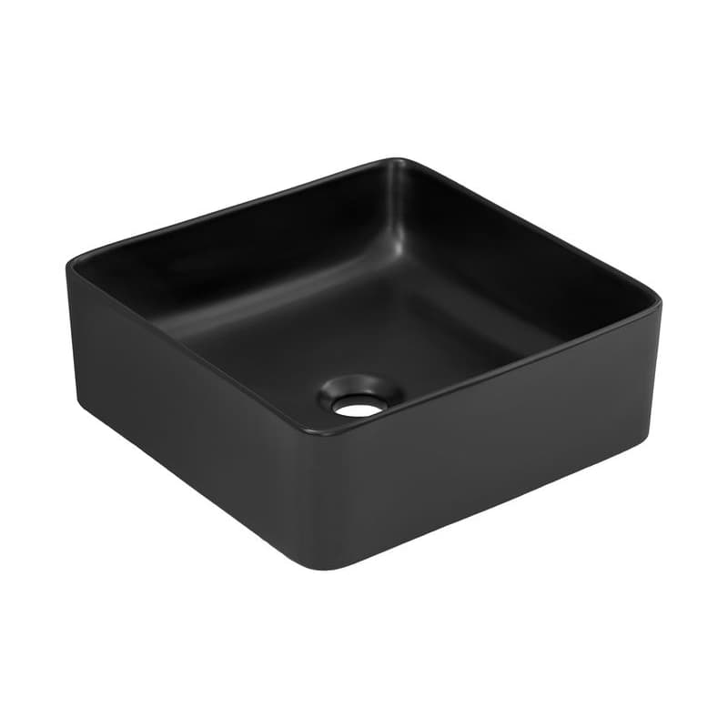 ArtCom Keramické umývadlo UM-6276 SLIM 40 | čierny mat 40 cm 1