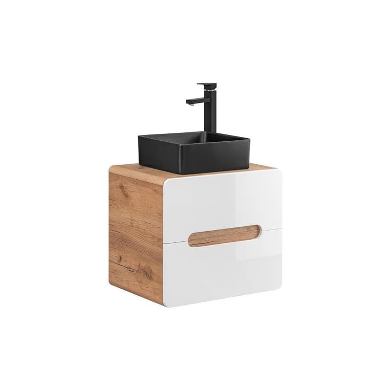ArtCom Keramické umývadlo UM-6276 SLIM 40 | čierny mat 40 cm 3