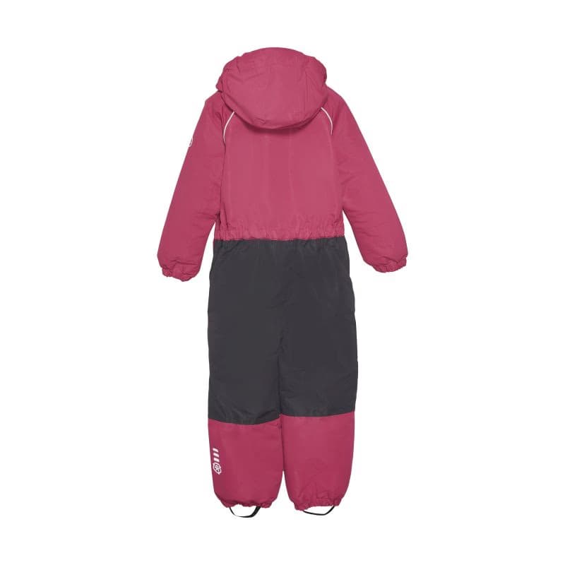 Dievčenský zimný overal COLOR KIDS Coverall W. Contrast, vivacious 3