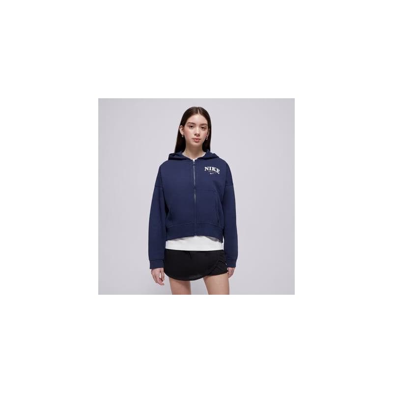 Nike G Nsw Flc Fz Hoodie Girl Tmavomodrá EUR 128-137 1
