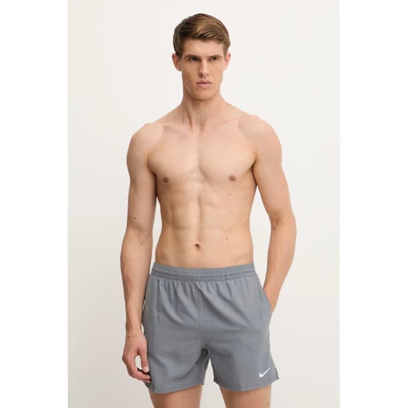 Pánske plavky NIKE SWIM ESSENTIAL 5 inch COOL GREY-COOL GREY 4