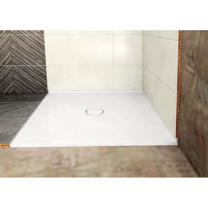 POLYSAN - MIRAI sprchová vanička z liateho mramoru štvorec 90x90x1,8cm, biela 73165 3