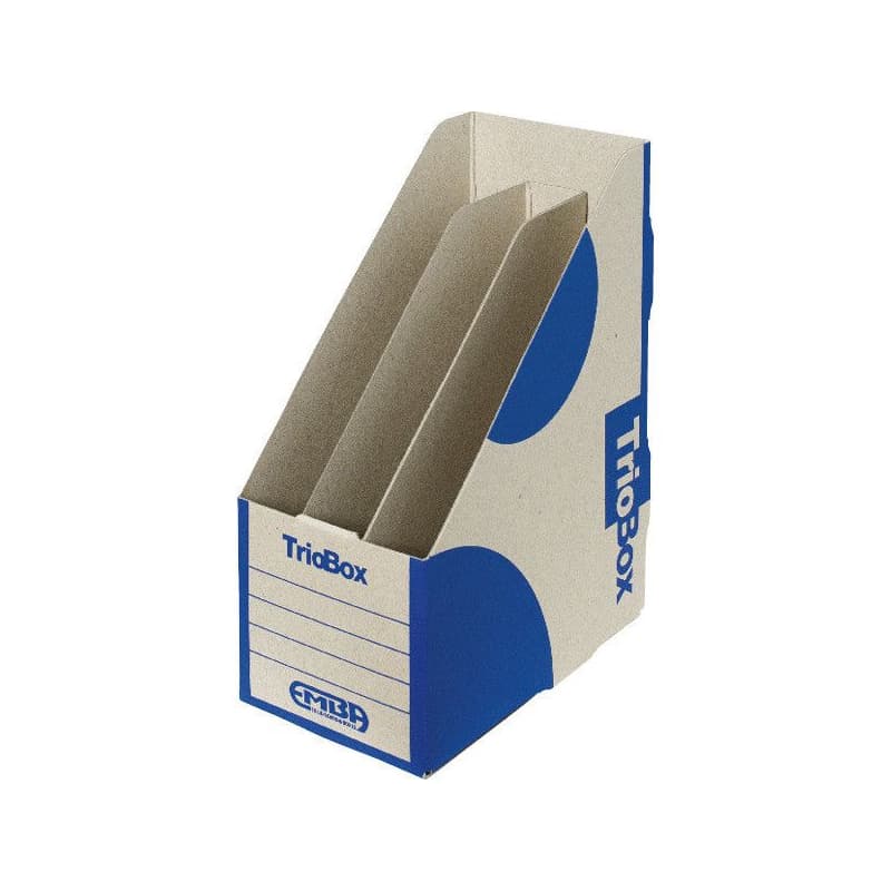 Box magazín A4 Trio 300x220x130mm EMBA modrý 1