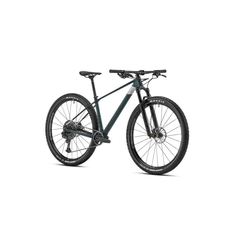 Horský bicykel MONDRAKER Podium Carbon, translucent green carbon racing silver 2