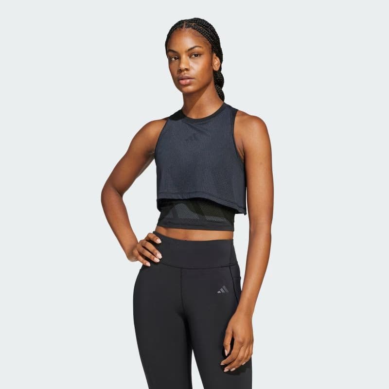 Dámske tréningové tielko ADIDAS COOL INT. TANK BLACK 2