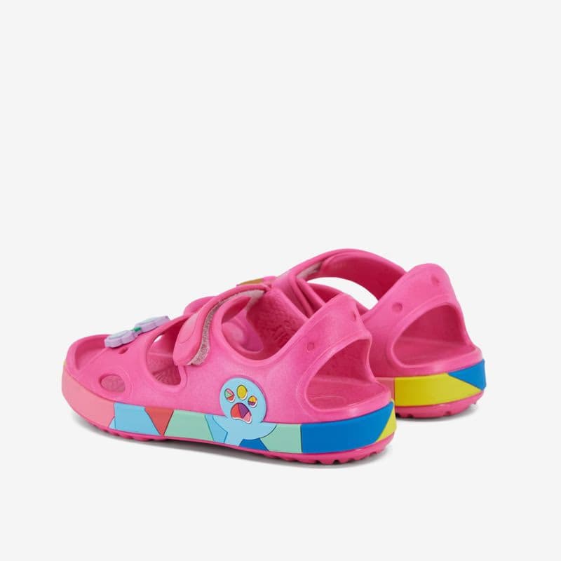 Dievčenské sandále COQUI Yogi Paw Patrol + Amulet K light fuchsia 4