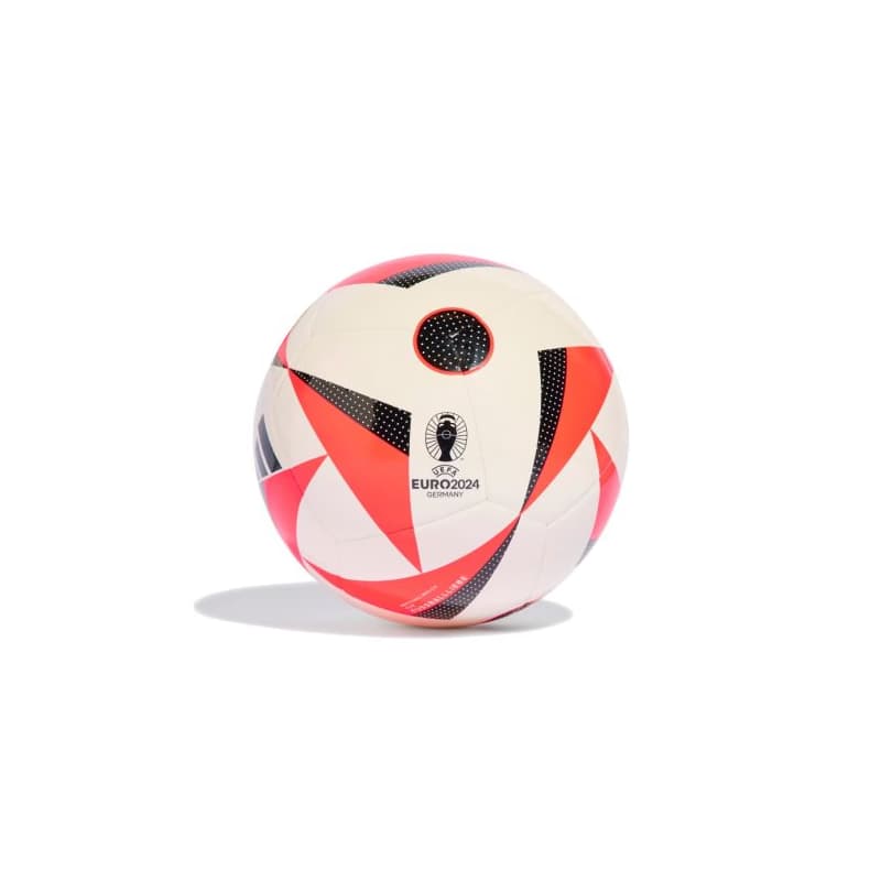 Futbalová lopta ADIDAS EURO24 CLB WHITE SOLRED BLACK