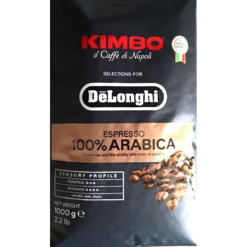 100% ARABICA ZRNKOVÁ KÁVA 1KG DE'LONGHI 6