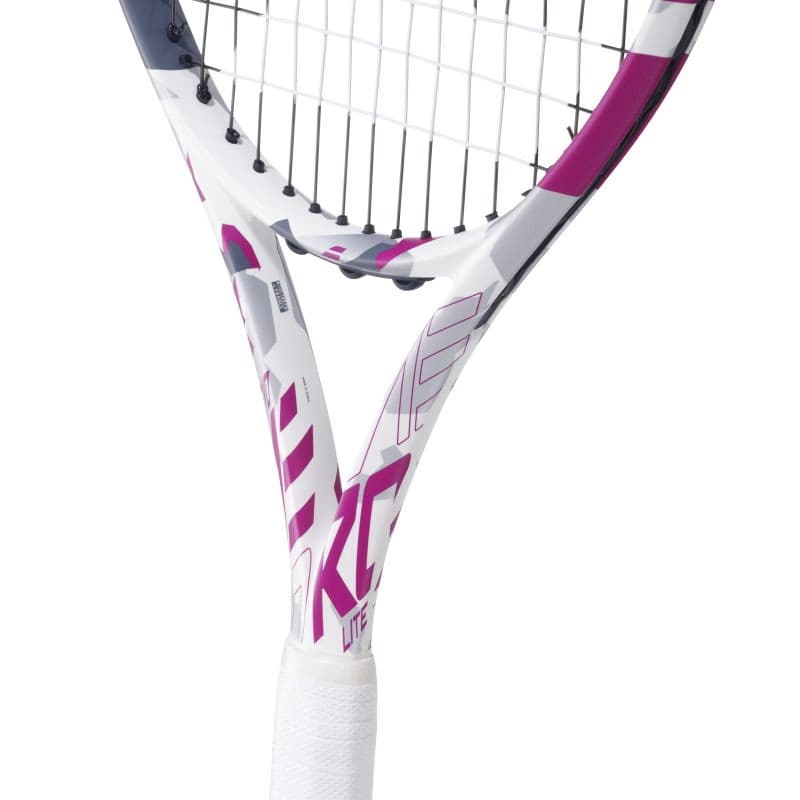 Tenisová raketa pre pokročilých BABOLAT EVO AERO LITE PINK STRUNG CV 2