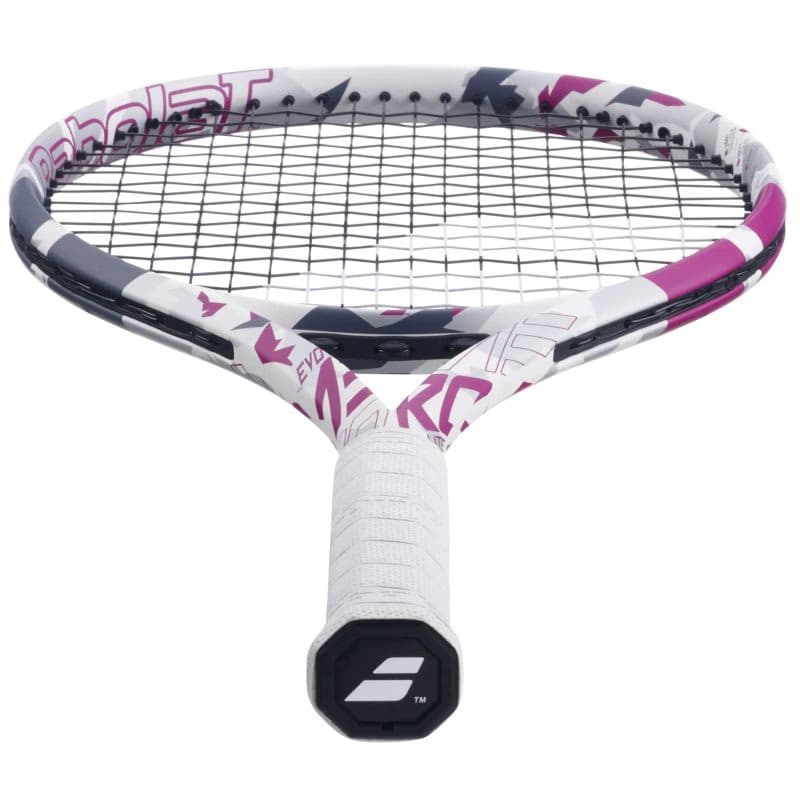 Tenisová raketa pre pokročilých BABOLAT EVO AERO LITE PINK STRUNG CV 3