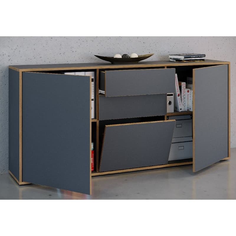 Komoda VCM "Salia" B160, antracit