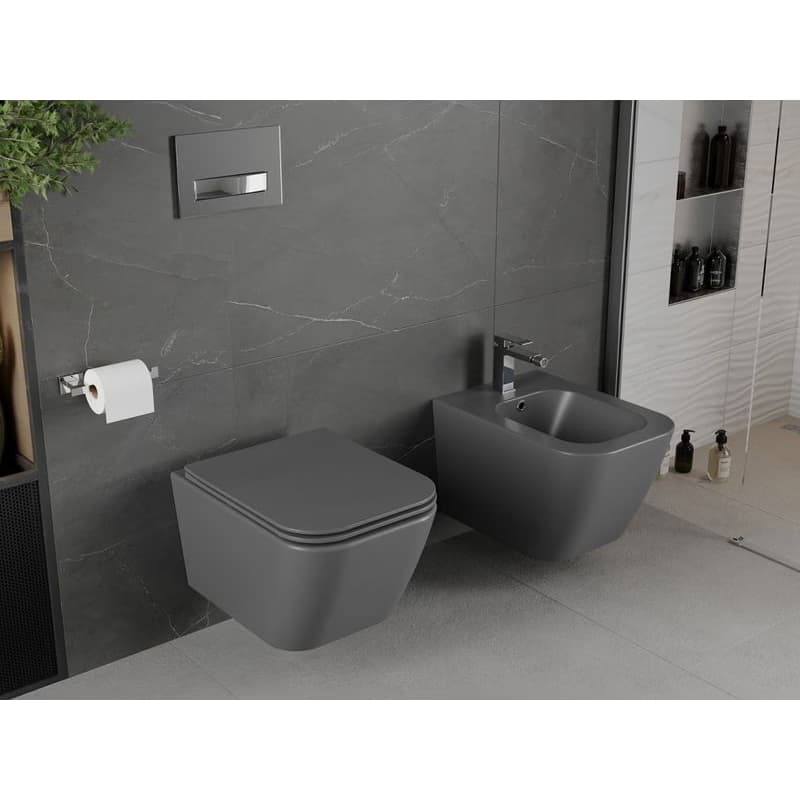 MEXEN - Madox závesný bidet, svetlo šedý mat 35155161 2