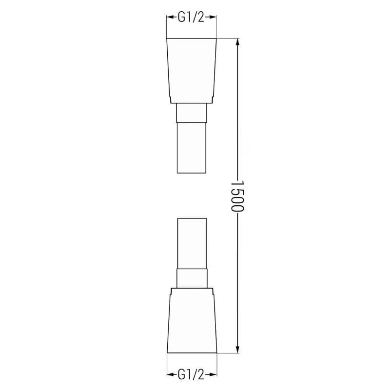 MEXEN/S MEXEN/S - Cube DR02 podomietkový sprchový SET + slim sprcha 25, chróm 77502DR0225-00 6