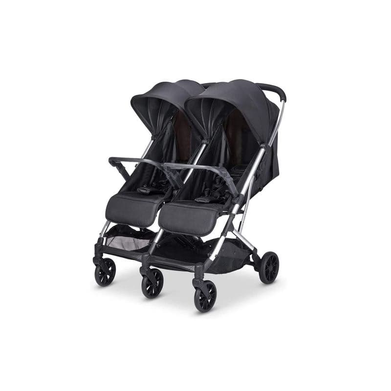 Kočík Babify Twin Air Gemelar, schválený do 22 kg, ľahký a kompaktný, jemná sivá 1