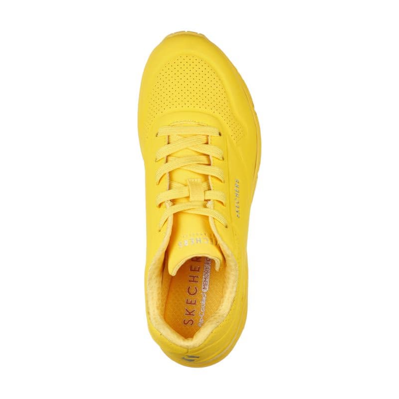 Dámska rekreačná obuv SKECHERS Uno Stand On Air Ws yellow 4