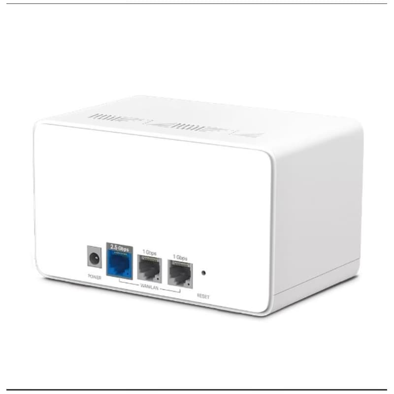 TP-Link WiFi smerovač Mercusys Halo H90X(3-pack) WiFi 6, AX6000, 1x 2,5 GLAN, 2x GLAN 6