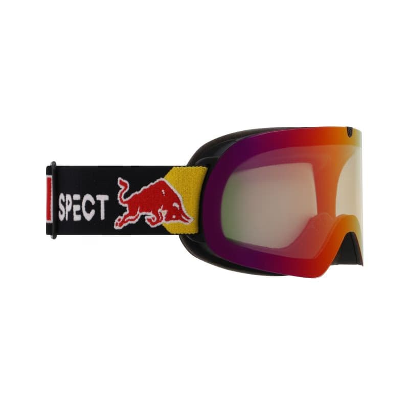 Lyžiarske okuliare RED BULL SPECT SOAR-17REX, black brown with red mirror 2