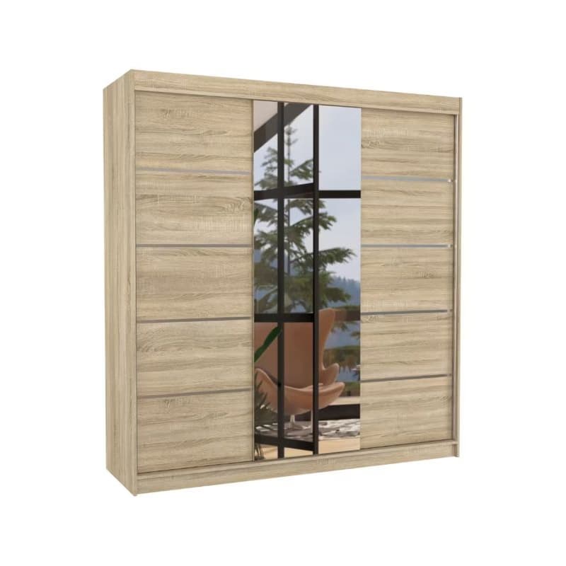 ArtAdrk Šatníková skriňa BERGEN  | dub sonoma 200 cm 1