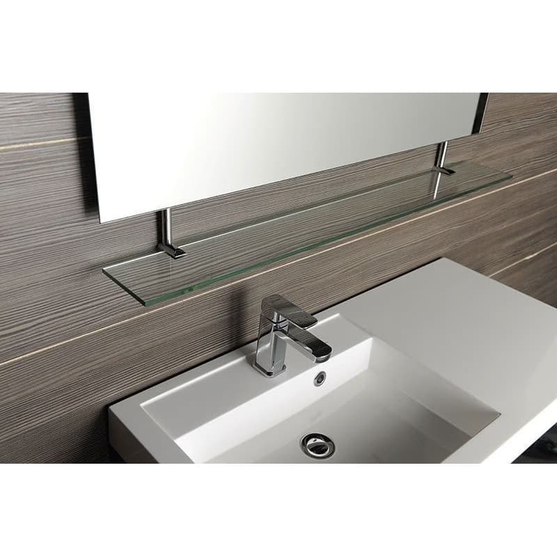 SAPHO - WEGA zrkadlo s policou 90x80cm 60092-9 3