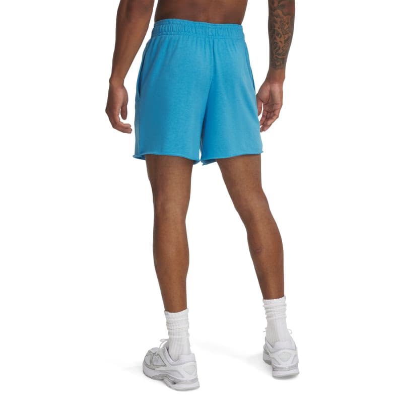 Pánske teplákové kraťasy UNDER ARMOUR UA Rival Terry 6in Short-BLU 3