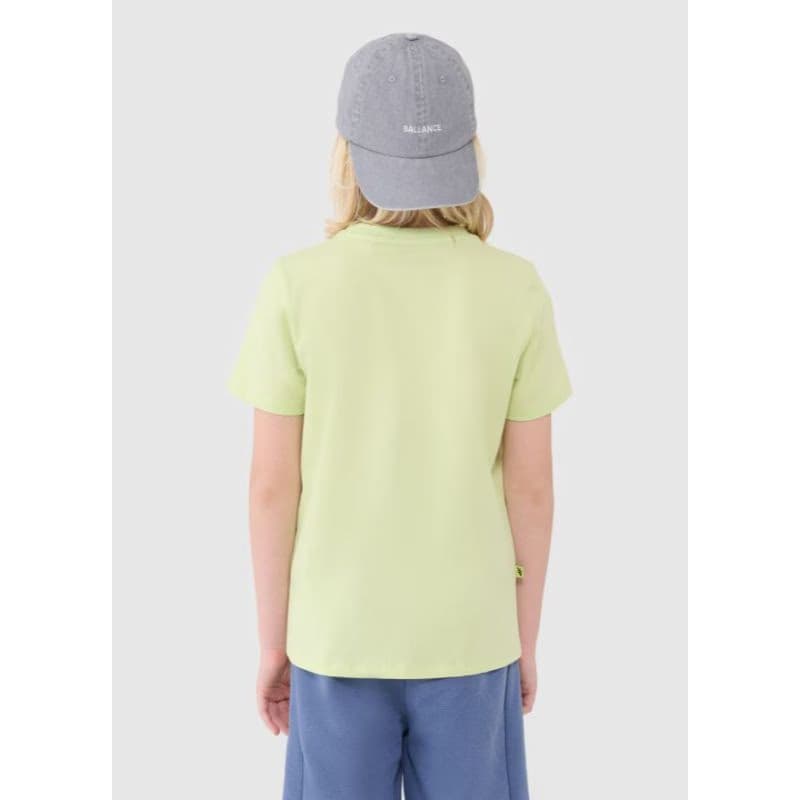 Chlapčenské tričko s krátkym rukávom 4F JUNIOR TSHIRT M2186-45N-CANARY GREEN NEON 3