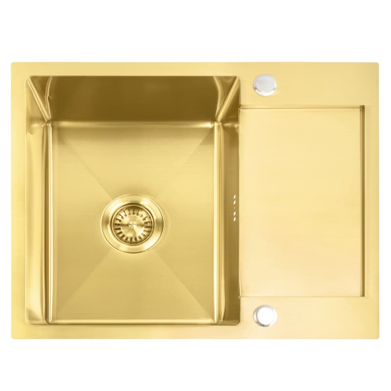 REA REA - Oceľový drez Paul BRUSH GOLD ZLE-06010 1