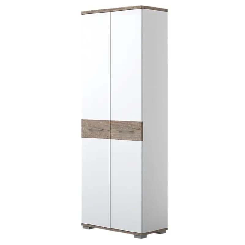 Skriňa Azur V2 Dark Nebraska/White 1