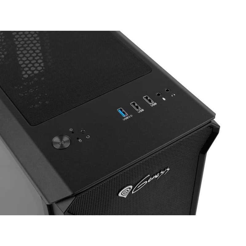 Počítačová skriňa Genesis IRID 503 V2/Micro Tower/Transpar./Čierna 3