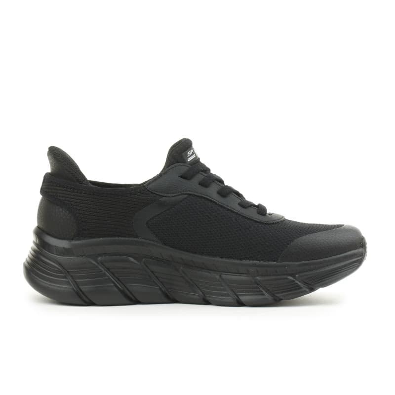 Dámska rekreačná obuv SKECHERS Bobs B Flex Hi Linear Force Slip-Ins W black black 2