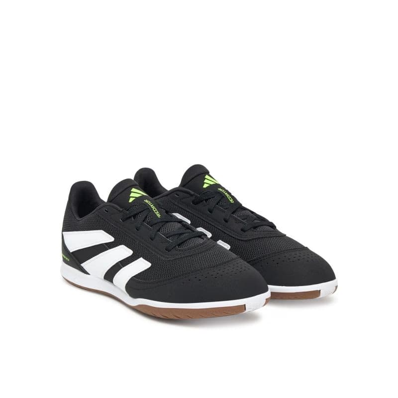 Pánske futbalové kopačky halové ADIDAS Predator Club M IC core black cloud white lucid lemon 2