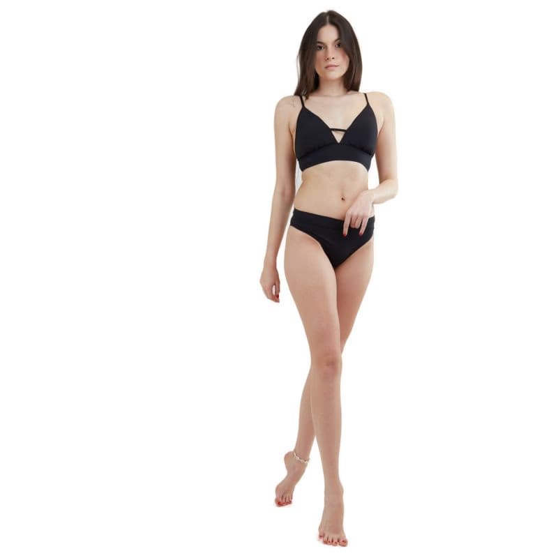 Dámske plavky vrchný diel FUNDANGO Sahara V-neck Cami Top-890-black I 4