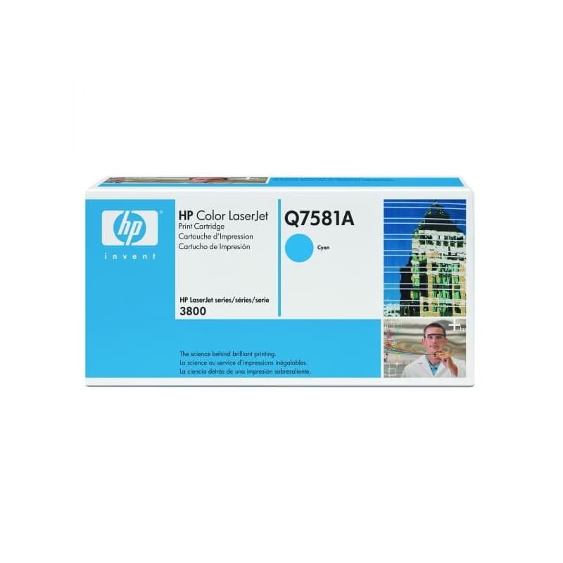 HP Q7581A - originálny 1