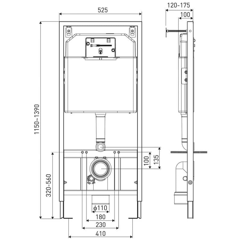 KERRA - Inštalačný set WC Delos/Pacific CHR 5907548115850 3