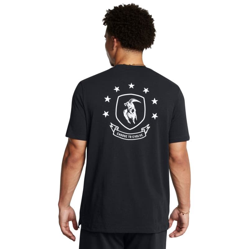 Pánske tričko s krátkym rukávom UNDER ARMOUR PROJECT ROCK UA PROJECT ROCK SS BOH-BLK 2