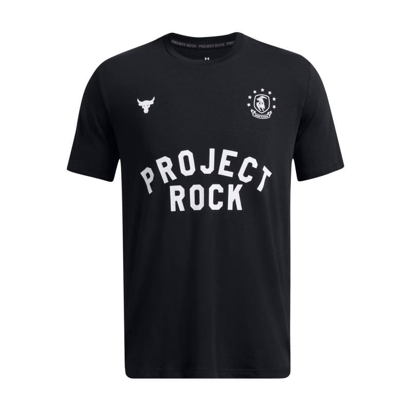Pánske tričko s krátkym rukávom UNDER ARMOUR PROJECT ROCK UA PROJECT ROCK SS BOH-BLK 3