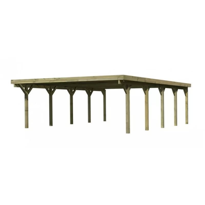 Drevený prístrešok / carport CLASSIC 3A Lanitplast 4