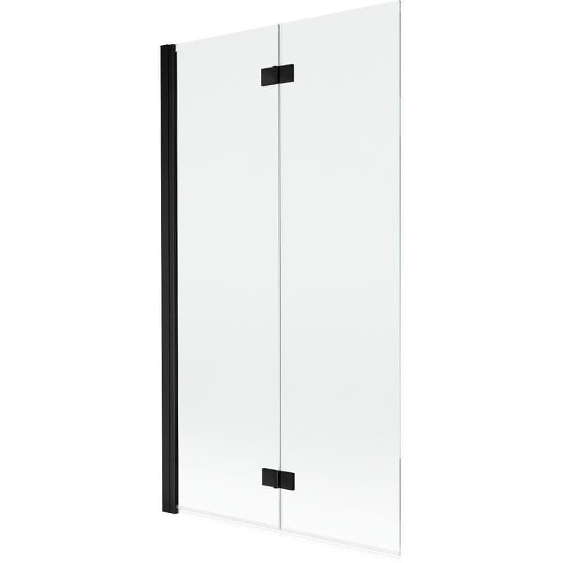 MEXEN - MIST vaňová zástena 100x150 cm 6mm 2-s, čierna, číra, ľavá 8A9-100-002-70-00-L 1