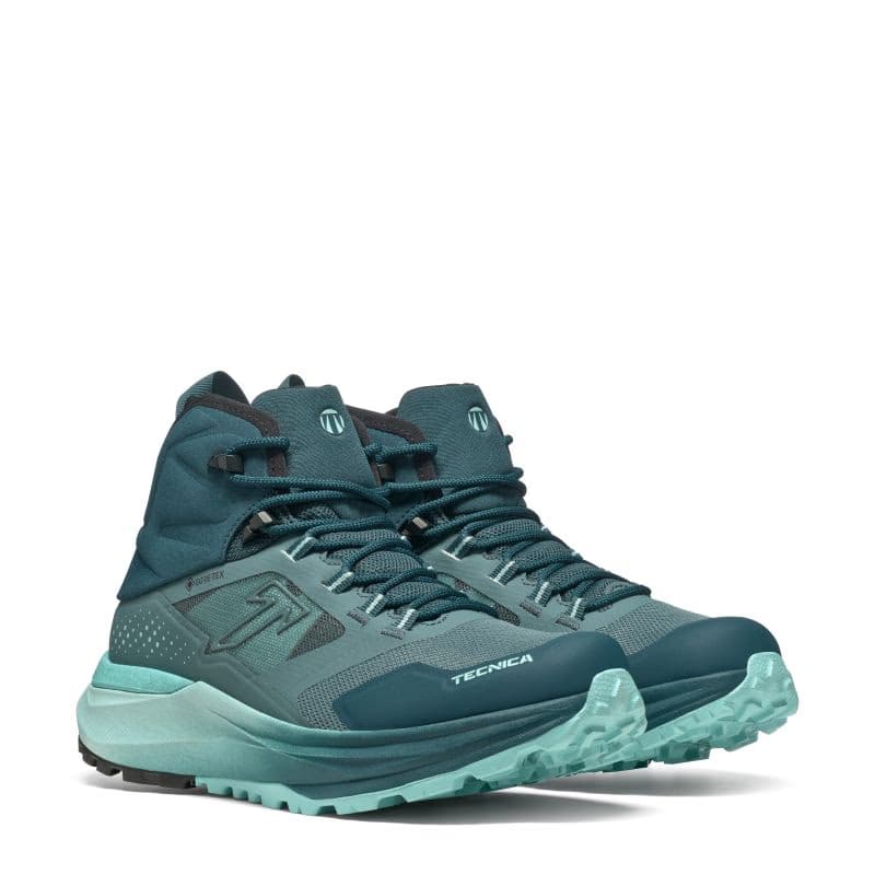 Dámska členková turistická obuv TECNICA Agate S MID GTX, dark blue light blue 4