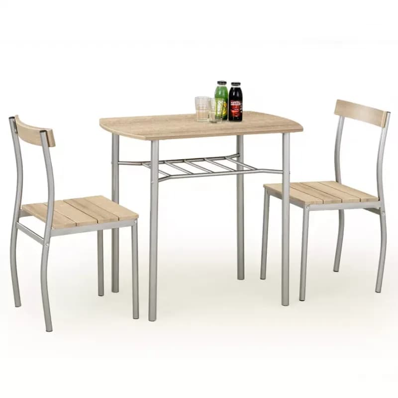 Jedálenská zostava Lance 1+2 82x50 sonoma 1