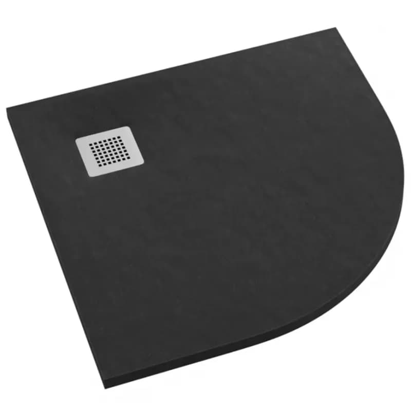Rohová vanička Kalait Black Stone 90x90x3,5 R55 3.3104/C/ST-M2 1