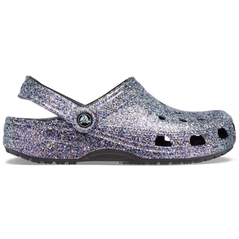 Kroksy (rekreačná obuv) CROCS Classic Glitter Clog black multi 2