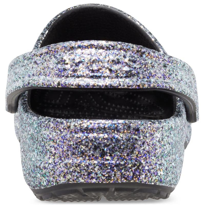Kroksy (rekreačná obuv) CROCS Classic Glitter Clog black multi 5
