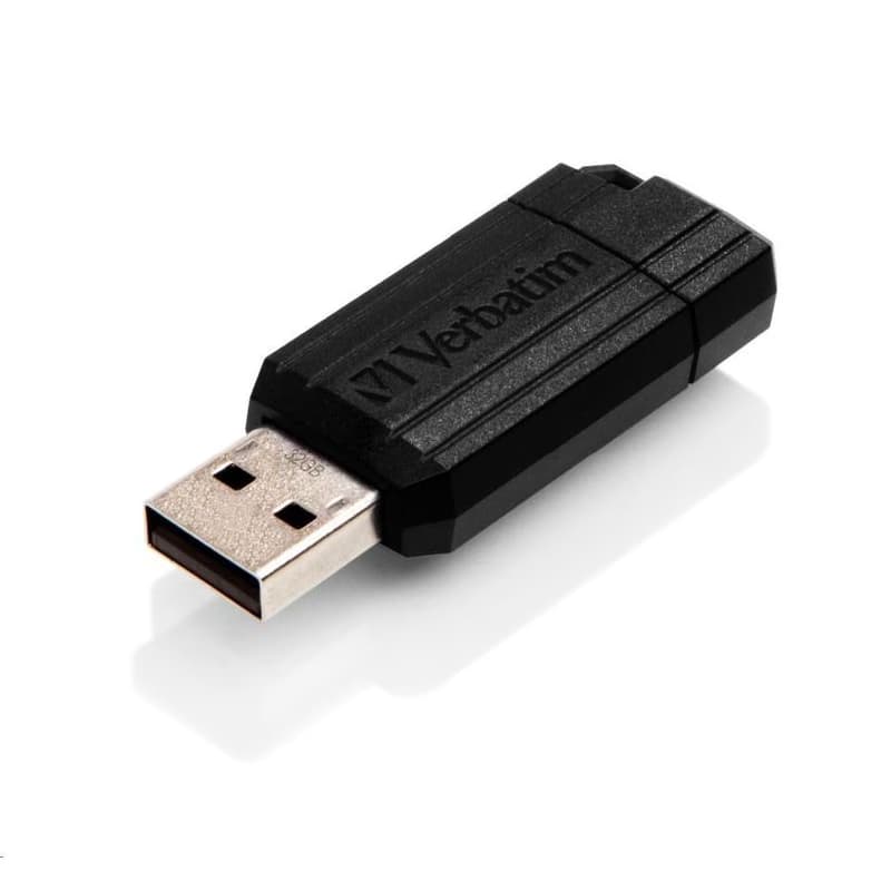 VERBATIM Flash Disk 32GB Store 'n' Go PinStripe, čierna 3