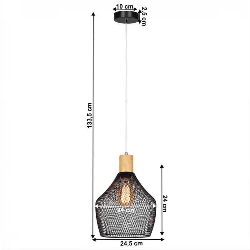 Závesná lampa KOLEN Tempo Kondela 4