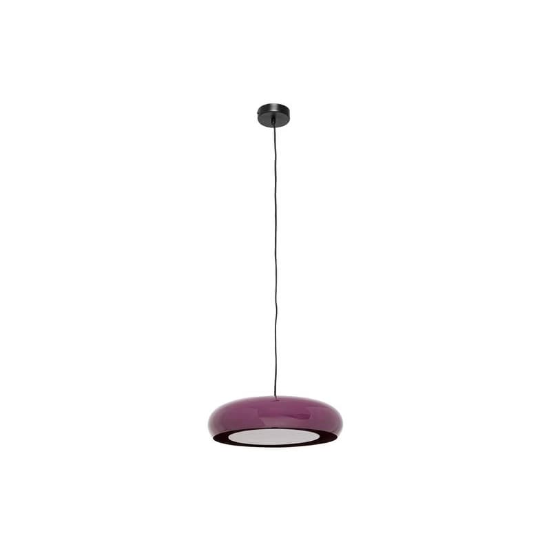 Lia visiaca lampa fialová Ø38 cm 1