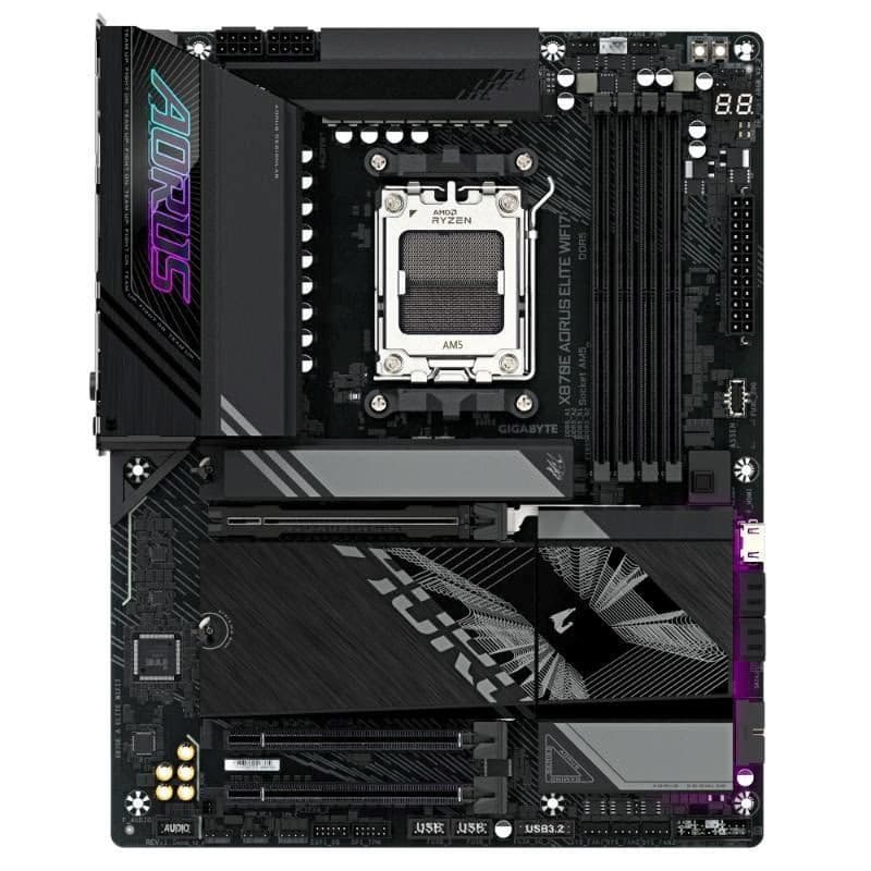 GIGABYTE MB Sc AM5 X870 A ELITE WIFI7, AMD X870, 4xDDR5, 2xHDMI, 2xUSB4, WiFi 2