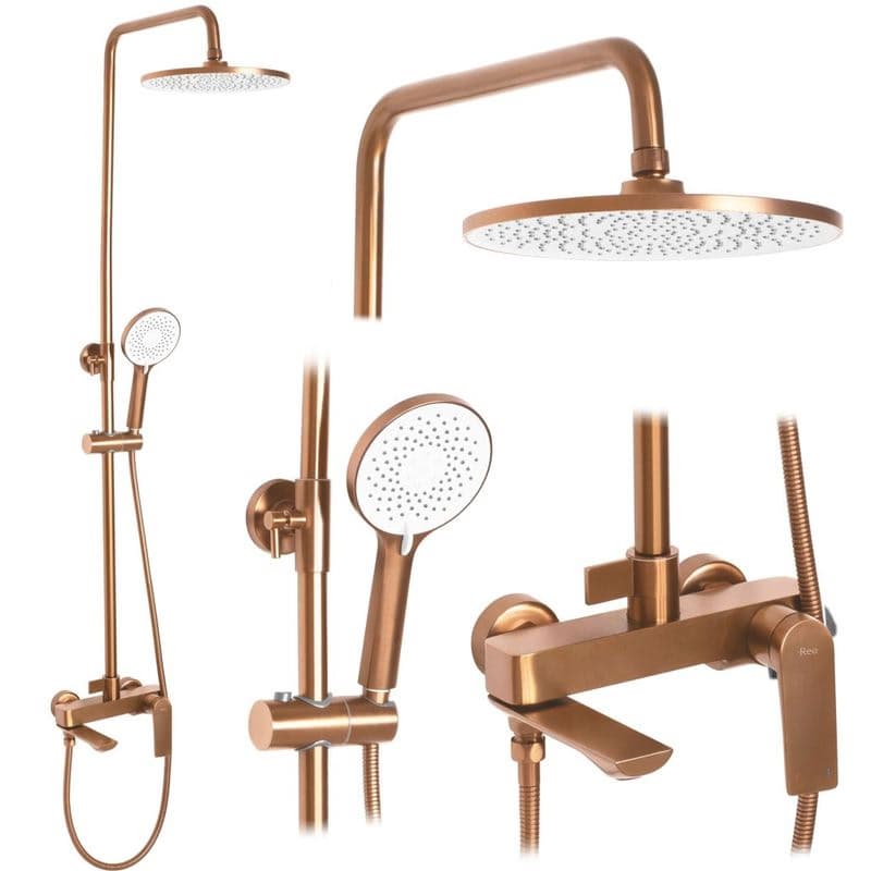 REA REA - Sprchový set AVALON Copper BRUSH REA-P2418 1